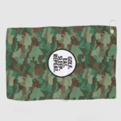 Golf, essen, schlafen, Golf Handtuch wiederholen (Horizontal)