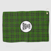 Golf, essen, schlafen, Golf Handtuch wiederholen (Horizontal)