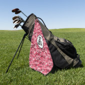 Golf, essen, schlafen, Golf Handtuch wiederholen (Gras)