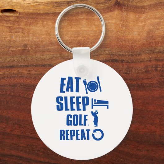Golf essen schlüsselanhänger (Vorderseite)