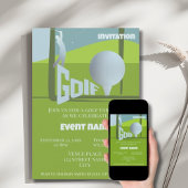 Golf-Event par-tee Golfen Einladung
