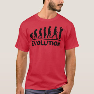 Golf Evolution Funny Gift Spaß Golfspieler Geschen T-Shirt