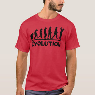 Golf Evolution Funny Gift Spaß Golfspieler Geschen T-Shirt