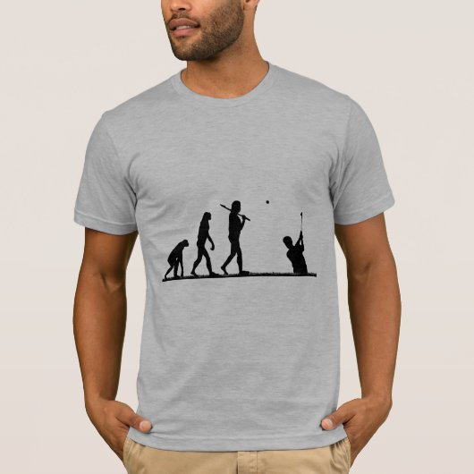 Golf-Evolution T-Shirt (Vorderseite)