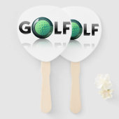 Golf Fächer (Vorne und Hinten)
