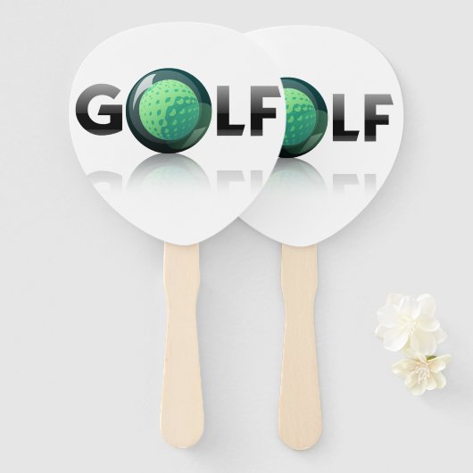 Golf Fächer (Vorne und Hinten)