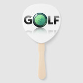 Golf Fächer (Rückseite)