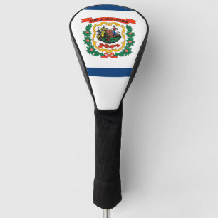 Golf-Fahrer-Abdeckung mit Flagge von West- Golf Headcover