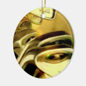 Golf-Fahrer-Verzierung Keramik Ornament (Links)