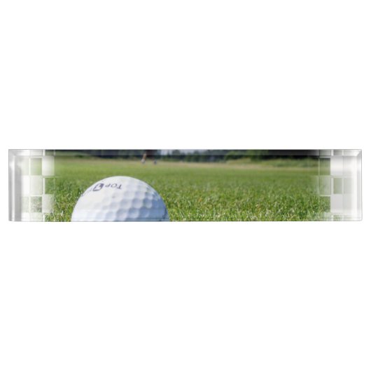 Golf-Fahrrinne Namensplakette (Vorderseite)