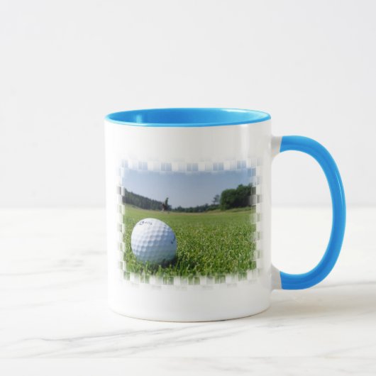 Golf-Fahrrinnen-Kaffee-Tasse Tasse (Rechts)