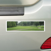 Golf Fairway Print Autoaufkleber (Auf Auto)