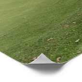 Golf Fairway Print Poster (Ecke)