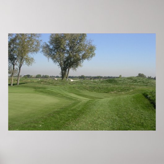 Golf Fairway Print Poster (Vorne)