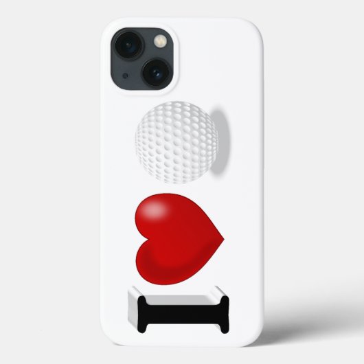 Golf-Fan Case-Mate iPhone Hülle (Rückseite)