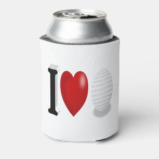 Golf Fan Dosenkühler (Kanne Rückseite)