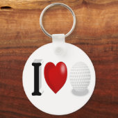 Golf Fan Schlüsselanhänger (Vorderseite)
