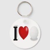 Golf Fan Schlüsselanhänger (Rückseite)