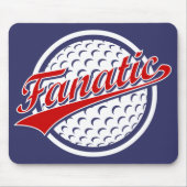 Golf-Fanatiker Mousepad (Vorne)