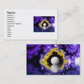 Golf Fantasy Business Card Visitenkarte (Vorne/Hinten)