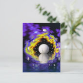 Golf Fantasy Postcard Postkarte (Stehend Vorderseite)