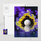 Golf Fantasy Postcard Postkarte (Vorne/Hinten)