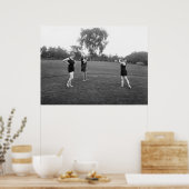 Golf Fashion der 1920er Jahre Poster (Küche)