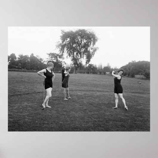 Golf Fashion der 1920er Jahre Poster (Vorne)