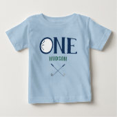 Golf First Birthday Custom Shirt (Vorderseite)