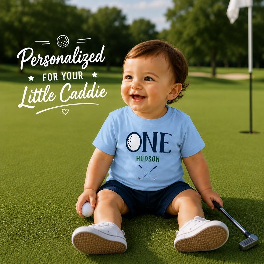 Golf First Birthday Custom Shirt