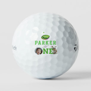 Golf First Birthday Foto Golfball