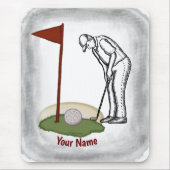 Golf Flag Mousepad (Vorne)