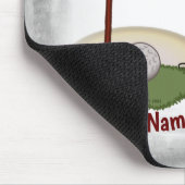 Golf Flagge Mousepad (Ecke)