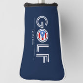 Golf Flagge von Puerto Rico Headcover (Rotieren 90)