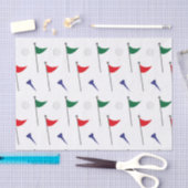 Golf Flaggen Seidenpapier (Handwerk)