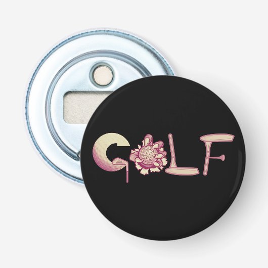 Golf Flaschenöffner (Vorderseite)