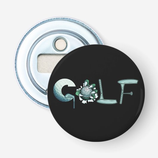 Golf Flaschenöffner (Vorderseite)