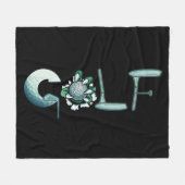 Golf Fleecedecke (Vorderseite (Horizontal))