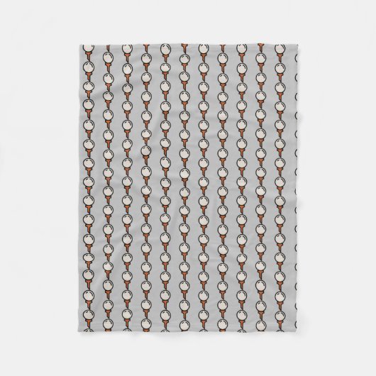 Golf Fleecedecke (Vorderseite)