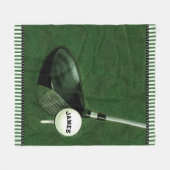 Golf Fleecedecke (Vorderseite (Horizontal))