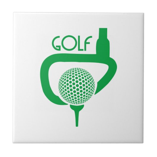 Golf Fliese (Vorderseite)