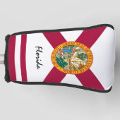 Golf Florida & Florida Flag / Golf Clubs Abdeckung Golf Headcover (Vorderseite)