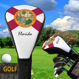 Golf Florida & Florida Flag / Golf Clubs Abdeckung Golf Headcover