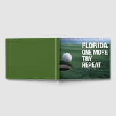 Golf Florida mit Ball auf Grün  Gästebuch (Voll)