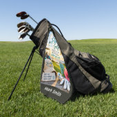 Golf Florida Thema Golfhandtuch (Gras)