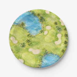 Golf Florida Thema Pappteller