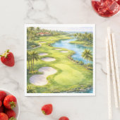 Golf Florida Themen Servietten (Beispiel)