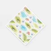 Golf Florida Themen Servietten (Ecke)