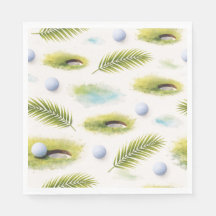Golf Florida Themen-Servietten