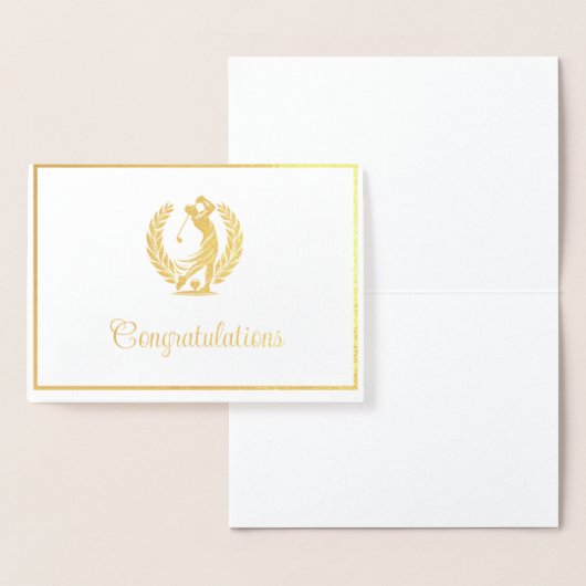 Golf Folienkarte (Anzeige)